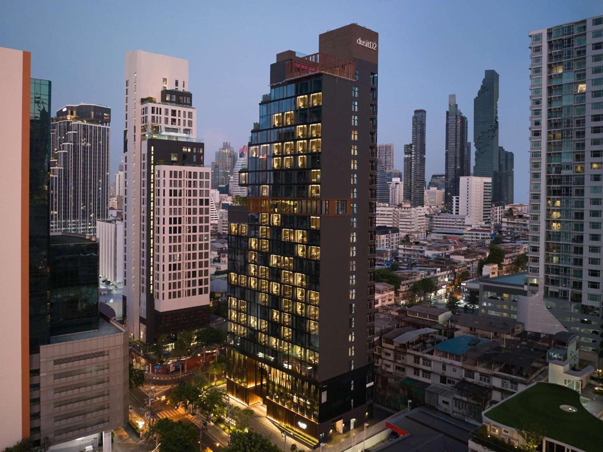 Hotel Dusitd2 Samyan Bangkok Esterno foto